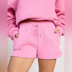 Comfrt sorbet pink Minimalist sweat Shorts - M - NWOT